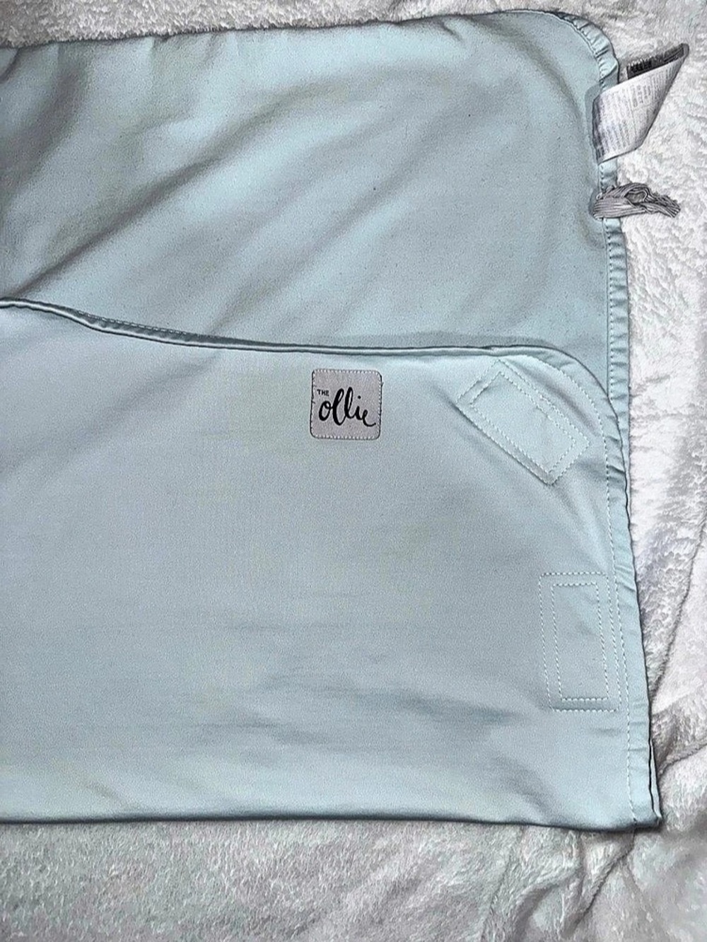 The Ollie Swaddle Light Blue